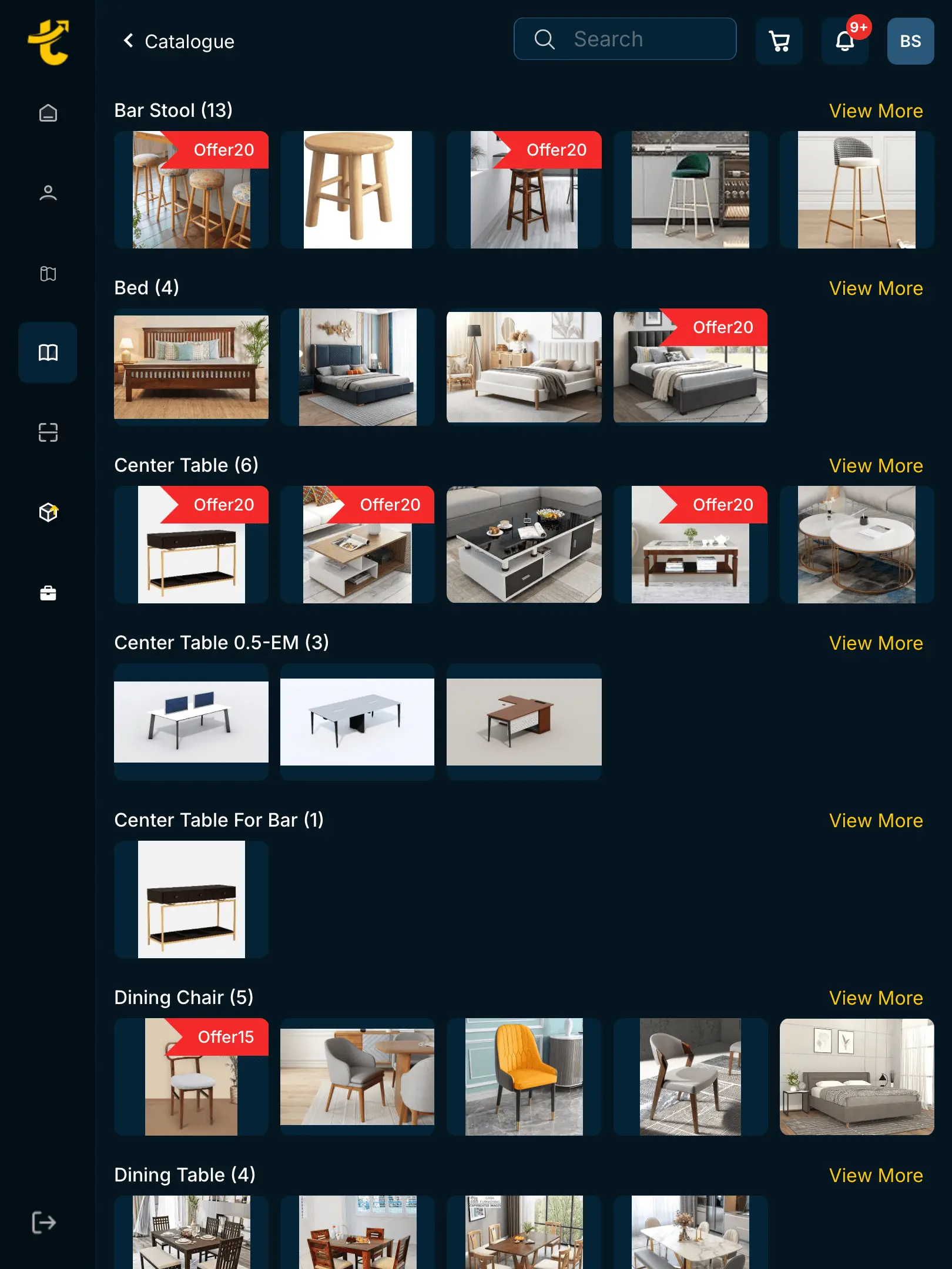 TANYO Retail Management Software ipad login screen with a field to enter mobile number and a button to generate OTP.